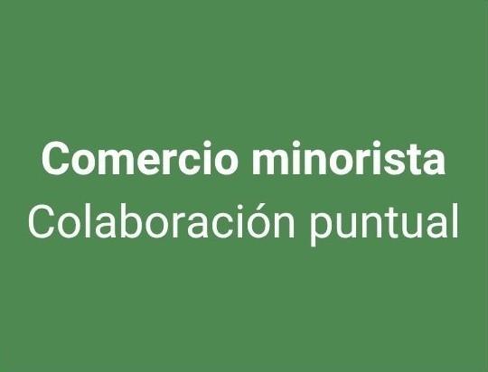 comercio minorista - colaboración puntual